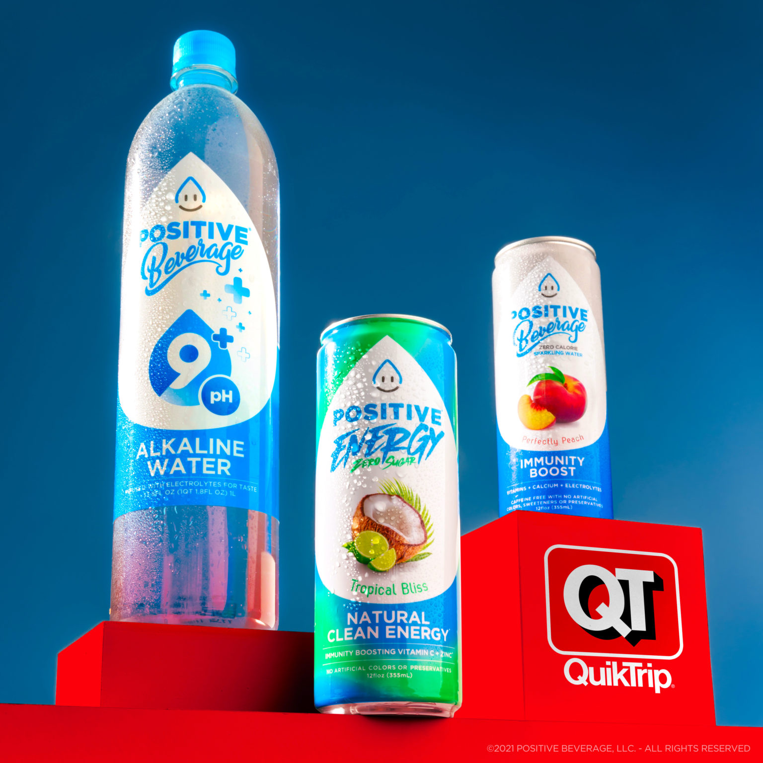 Positive Beverage Rolls Out to Over 900 QuikTrip Locations Nationally