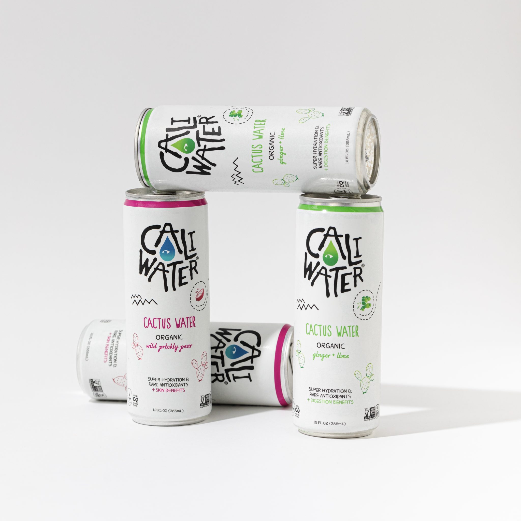 Caliwater Cactus-Based Functional Beverage By Founders Oliver Trevena