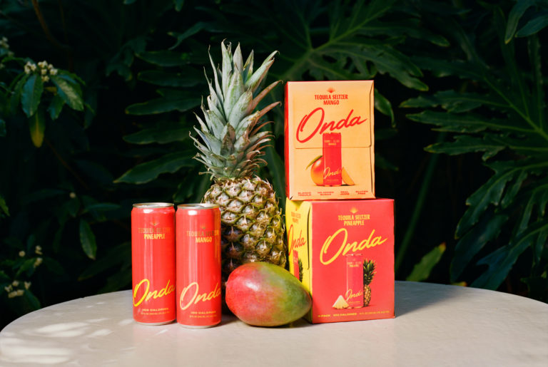 Onda Tequila Seltzer Launches 4Packs of Mango and Pineapple Flavors