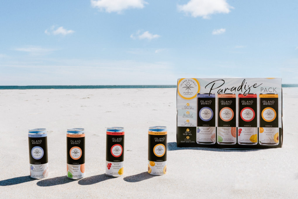 Island District Launches Four New Canned Cocktails and Vodka Variety Pack