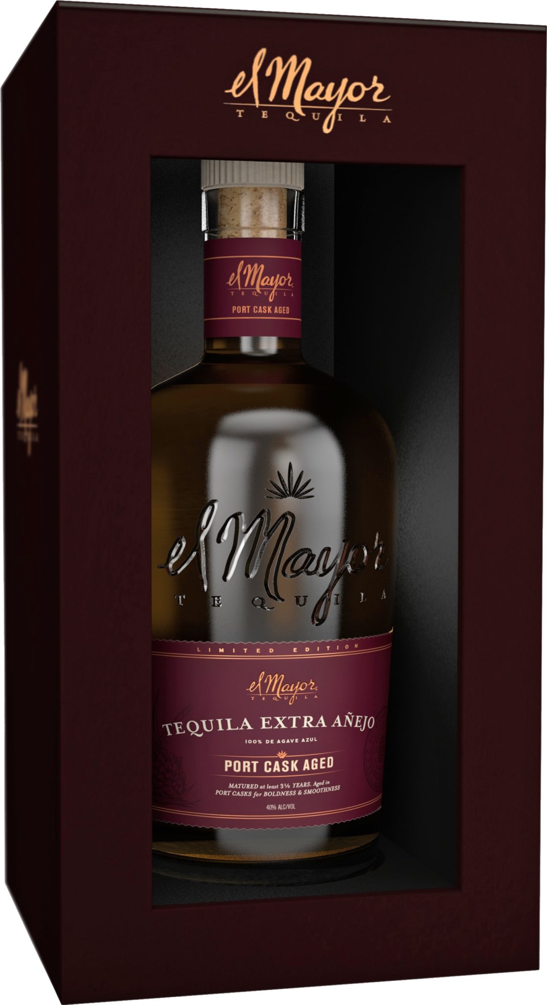 El Mayor Tequila Unveils LimitedEdition Extra Añejo Port Cask Aged