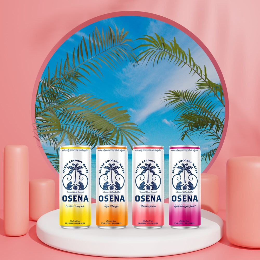 Osena Beverage Launches Spiked Coconut Water Nationwide - Vimarsana News