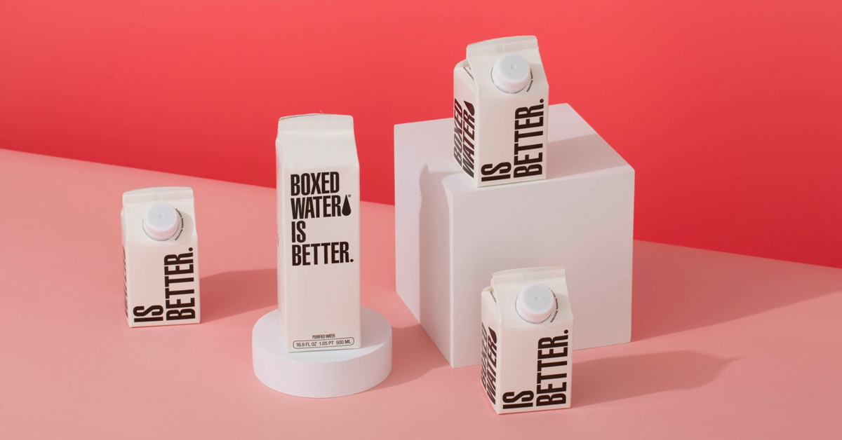 Boxed Water is Better was acquired last week by Nyrad, LLC in a quiet transaction for one of the early players in non-plastic packaged water.