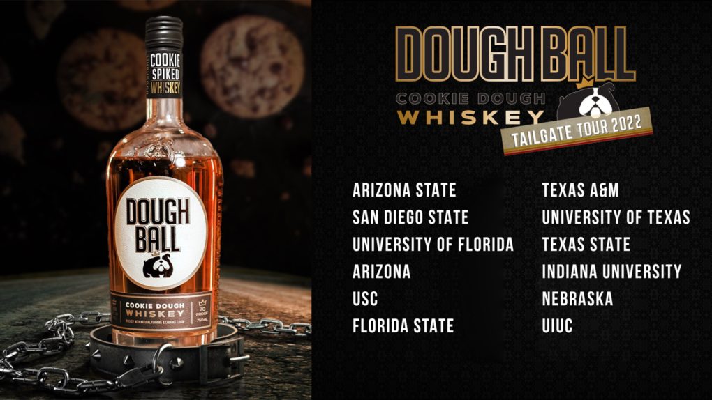 Dough Ball Whiskey Launches 12Campus College Tailgate Tour