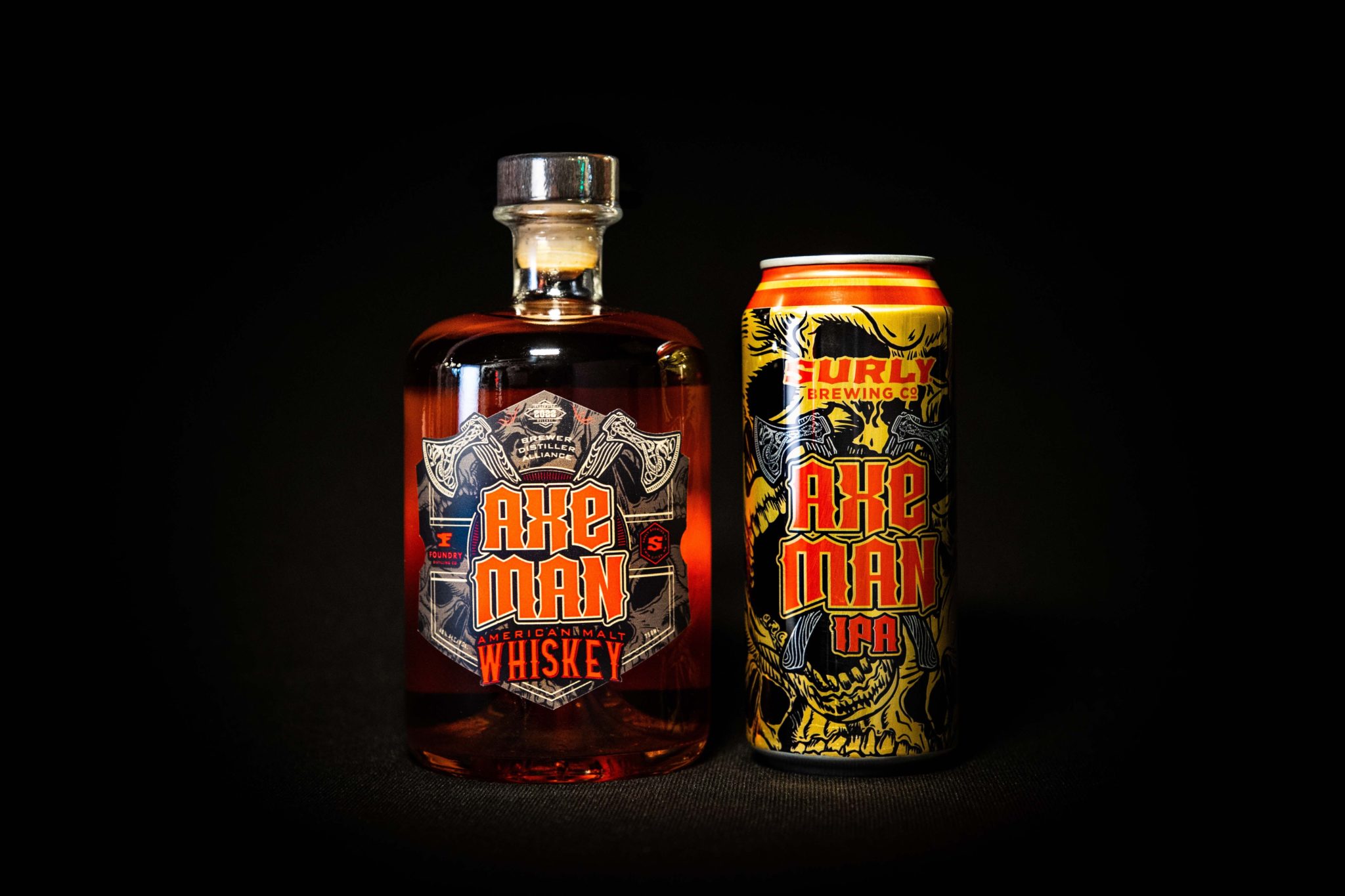 Foundry Distilling Co. and Surly Brewing Co. Team Up to Launch Axe Man