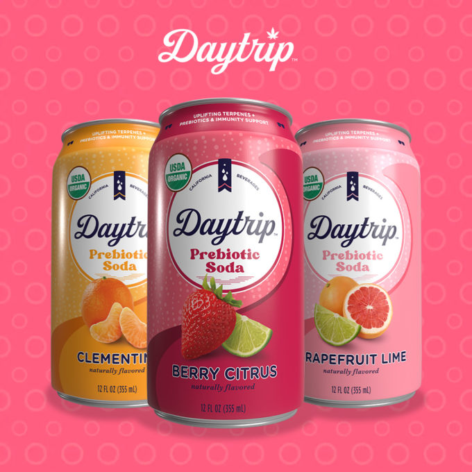 Daytrip Launches Prebiotic Sodas, First Non-CBD-Infused Line