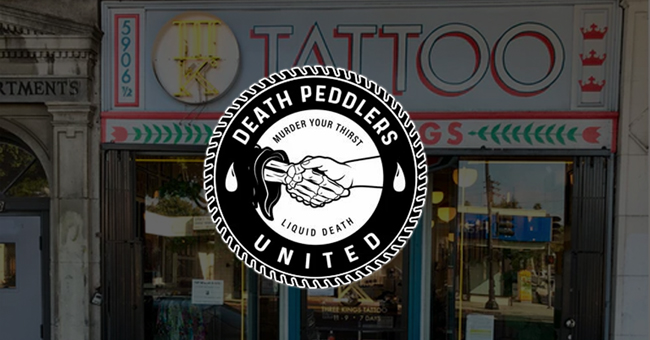 Liquid Death has quietly launched a new program called 'Death Peddlers United' to support indie retailers.