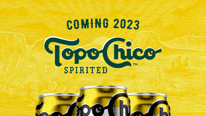 Topo Chico's spirit-based drink will arrive via Molson Coors in 2023.