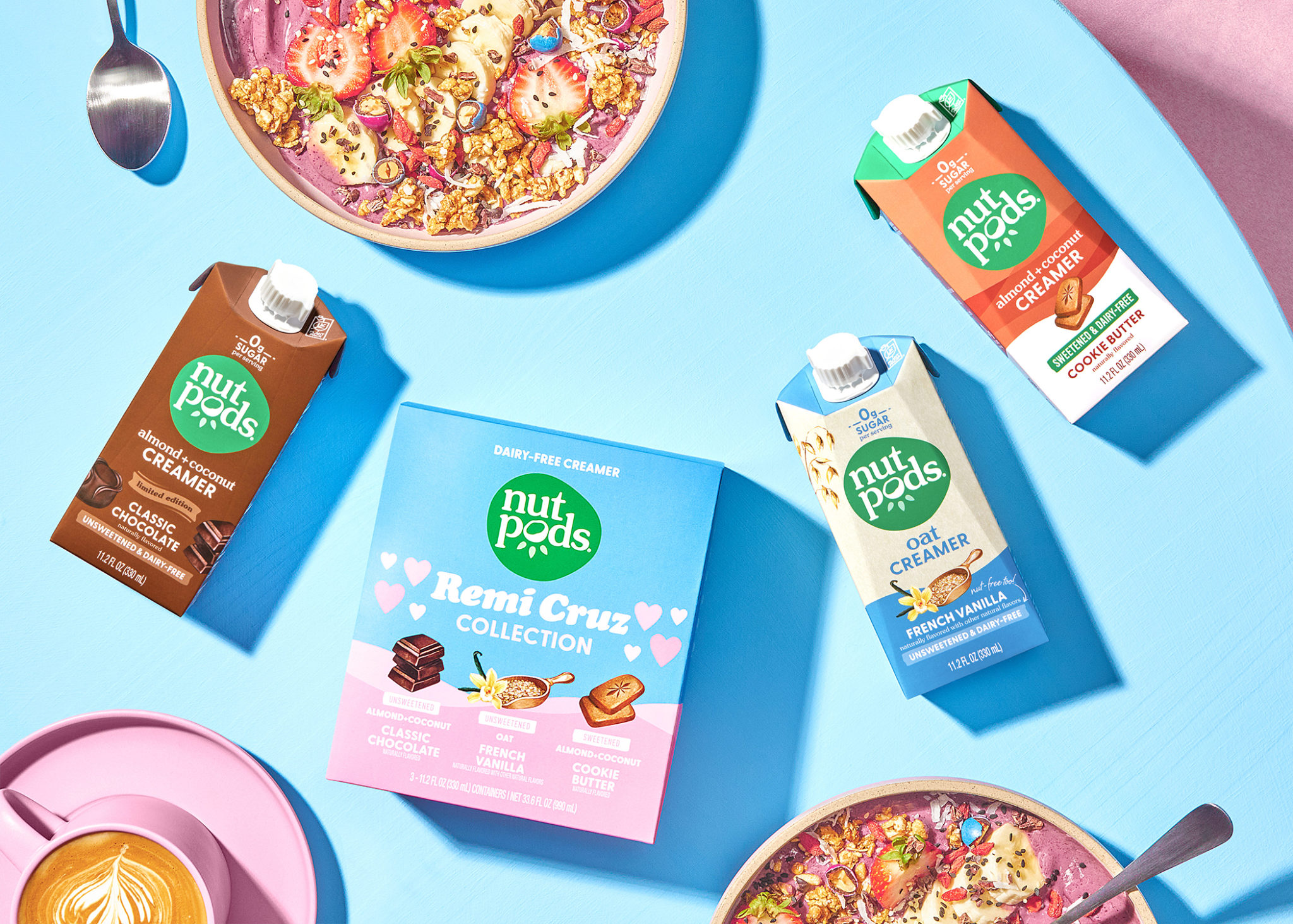 nutpods Partners with YouTube Creator Remi Cruz to Launch CoBranded Variety Pack of Creamers