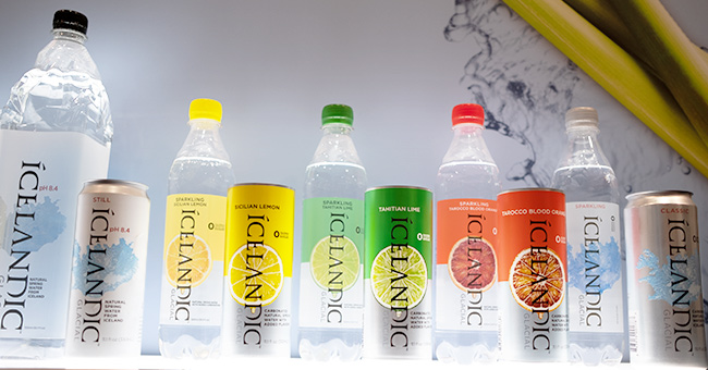 Icelandic Glacial is one of the premium water brands to expand