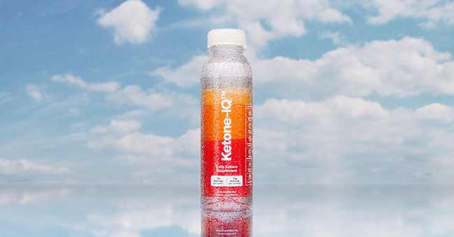 KetoneIQ in a 12 oz bottle, containing 10 servings.