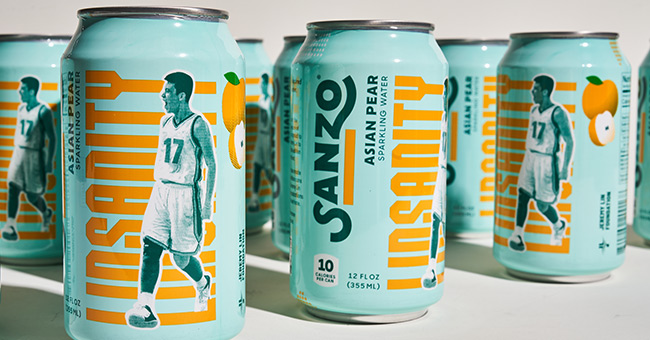 Sanzo Linsanity Jeremy Lin Collaboration Cans