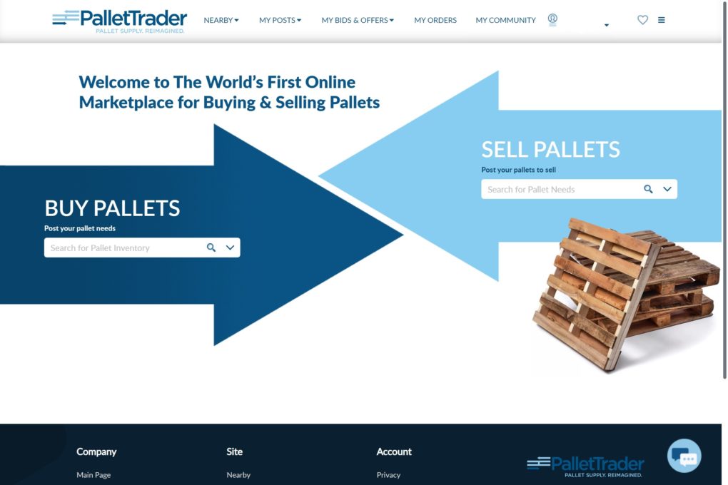 PalletTrader Launches as Supply Chain Industry’s First Marketplace for