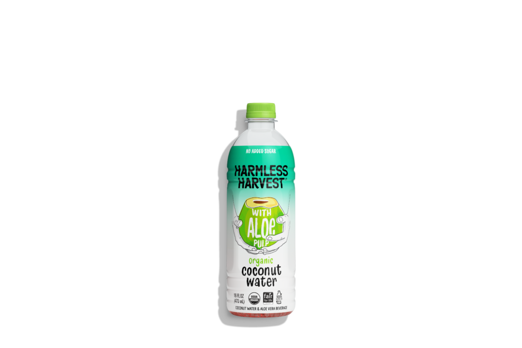 Harmless Harvest Introduces Organic Coconut Water With Aloe Pulp