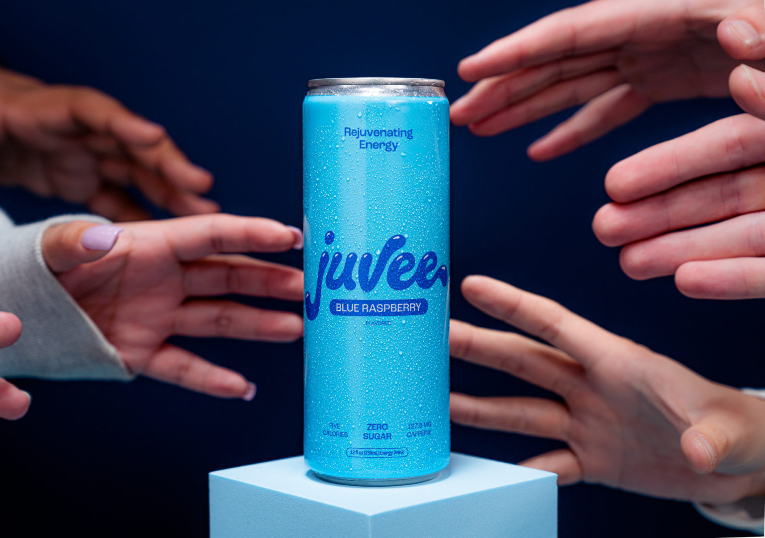 Juvee, the Rejuvenating Energy Drink from Nadeshot, Announces Blue