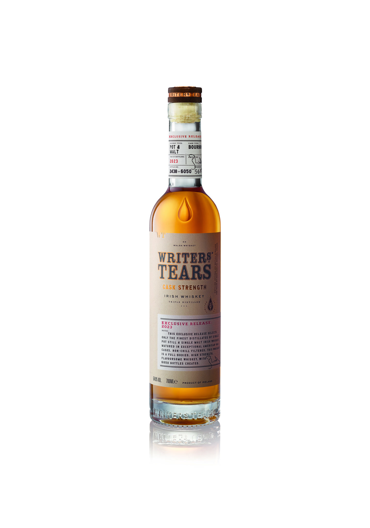Announcing the Launch of the 13th Vintage Writers' Tears Cask Strength Whiskey - Vimarsana News