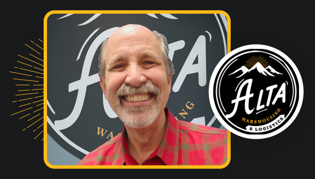 At 67, Tony Haralambos is "loving life" running a beverage warehousing business.