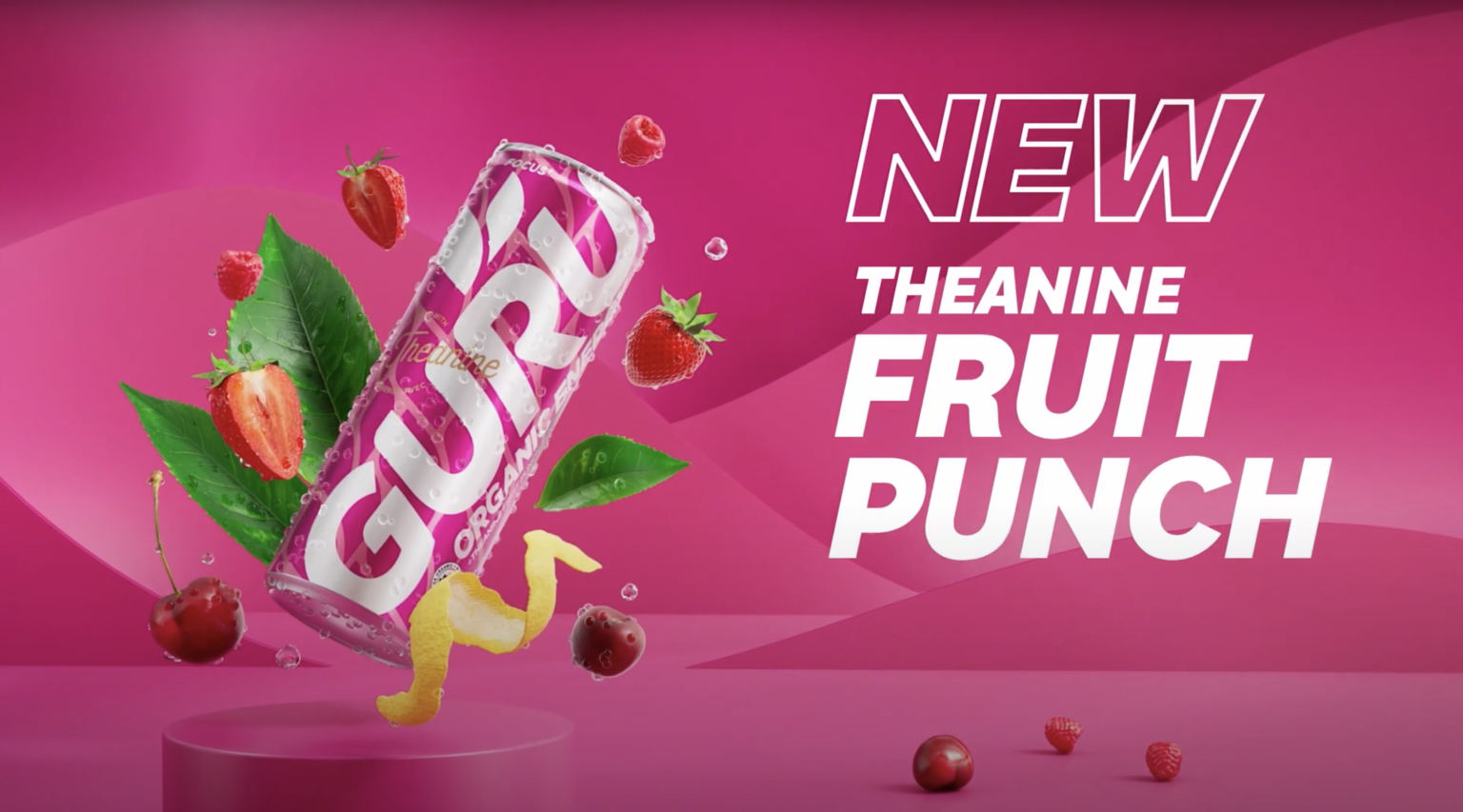 GURU Organic Energy Launches Its Latest Innovation: GURU Theanine Fruit ...