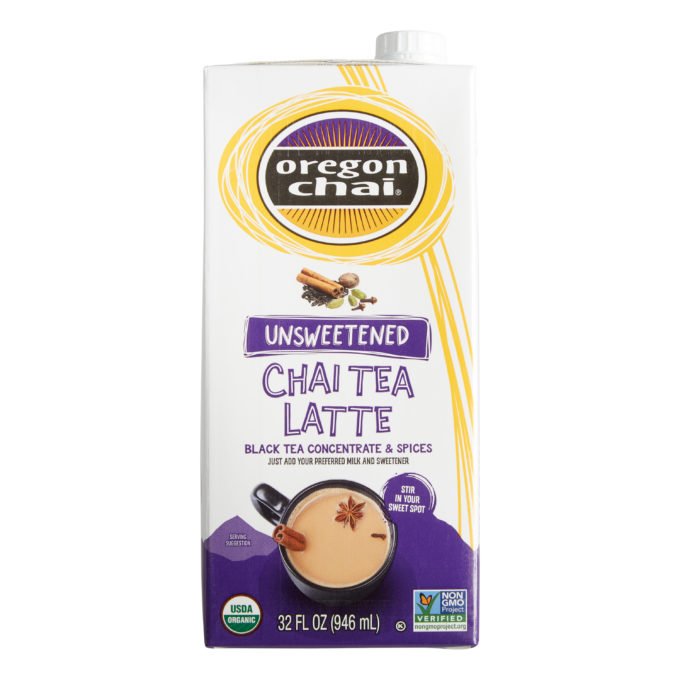 Oregon Chai Adds Unsweetened Chai Tea Latte to Its Line of Beverage