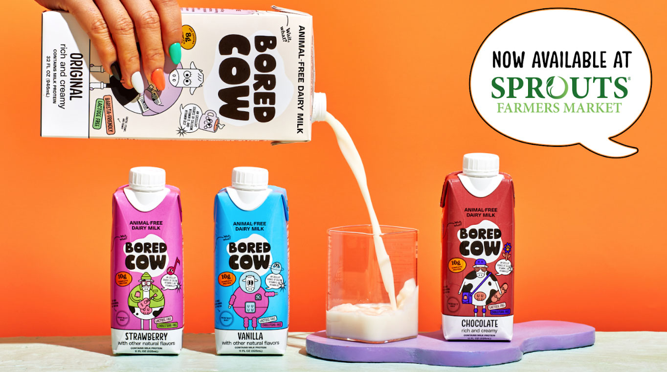 Bored Cow Debuts its Line of Animal-Free Dairy Milk in Sprouts Farmers Market - Vimarsana News