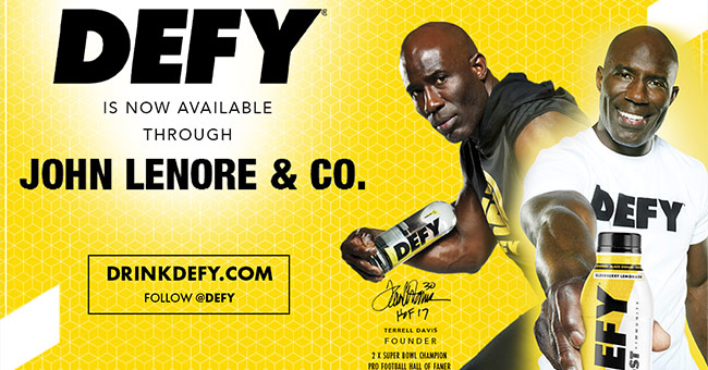 DEFY Partners with San Diego Beverage Distributor John Lenore Co.