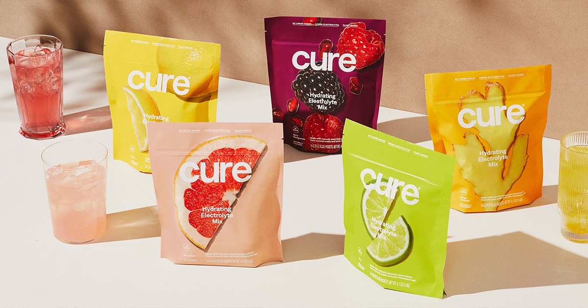 Cure Hydration Brings in 5.6M Series A Round, Expands to 15,000 Doors