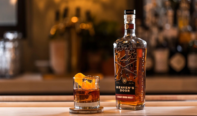 Heaven's Door bourbon whiskey