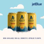 JetBlue to Serve Athletic’s Non-Alcoholic Beer on Flights