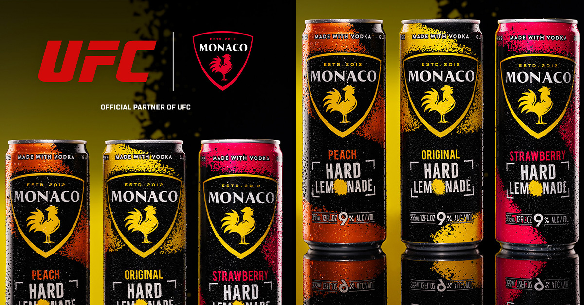 UFC and Monaco Cocktails announced a multi-year national marketing partnership