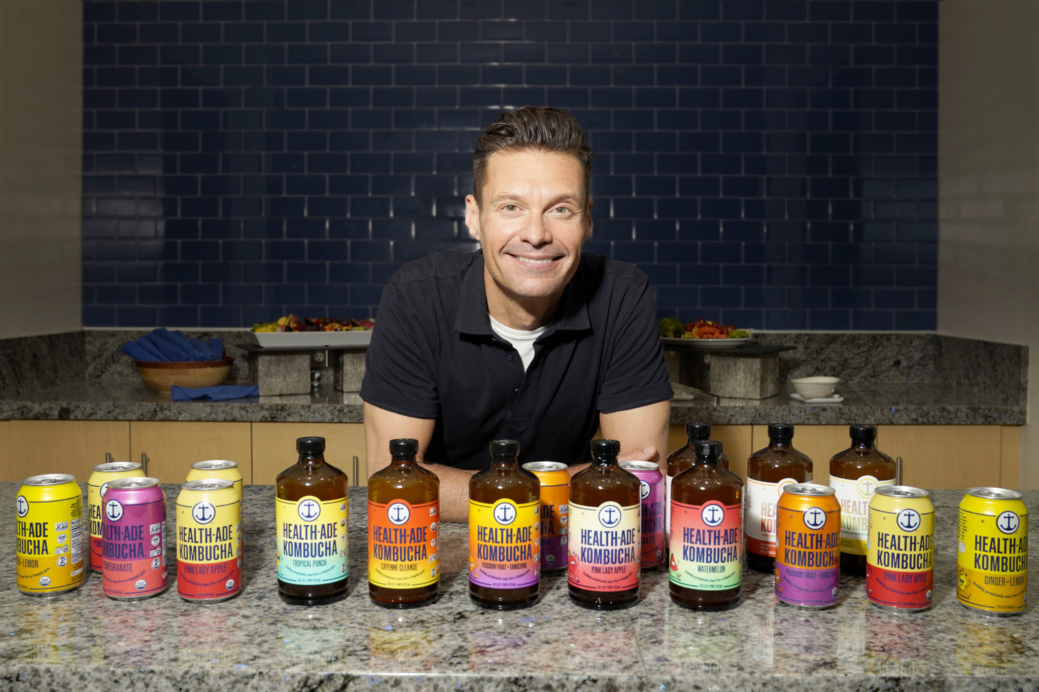 Health-Ade Partners with Ryan Seacrest to Bring Kombucha to Every Fridge in America - Vimarsana News