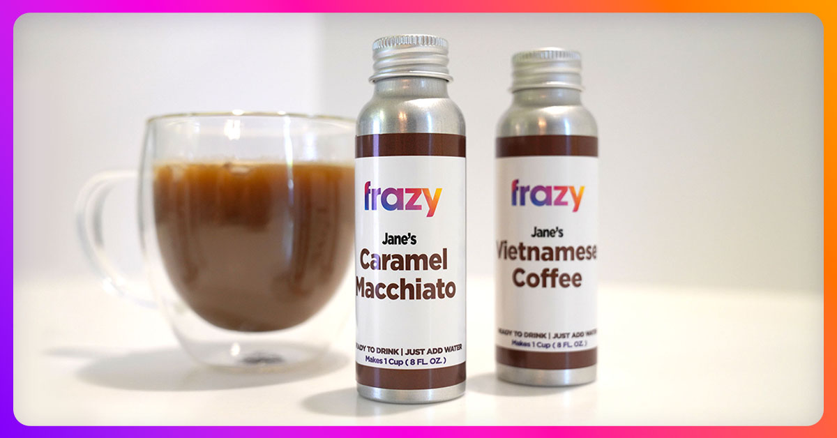 The new product launch Frazy Bottles