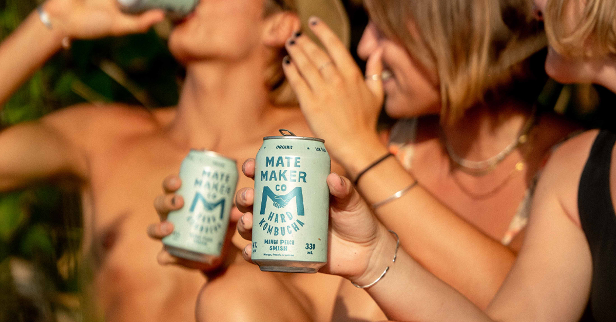 🇦🇺 Rüfüs Du Sol, Diageo Veterans Launch Hard Kombucha in the U.S.