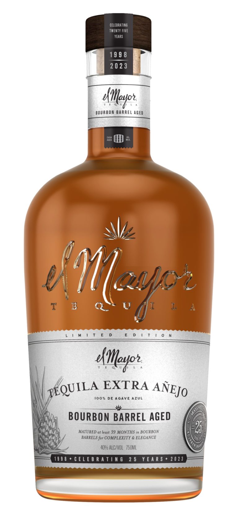 LimitedEdition El Mayor 25th Anniversary Extra Añejo Bourbon Barrel