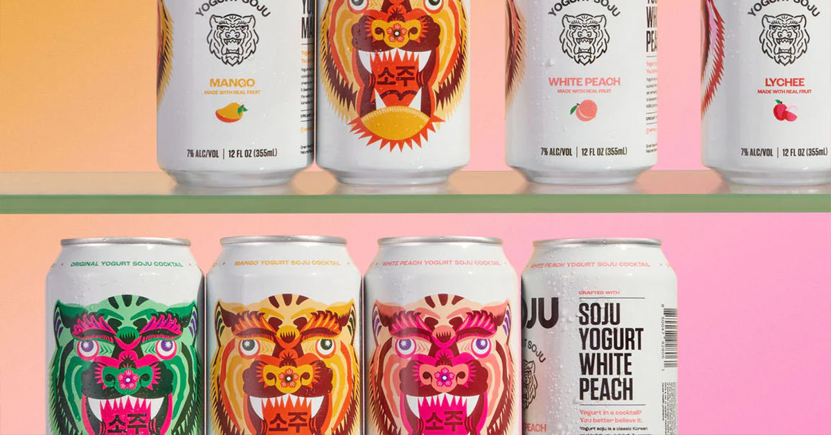 YoJu is a new yogurt-based alcoholic drink from the makers of Asian hard seltzer brand Drunk Fruit