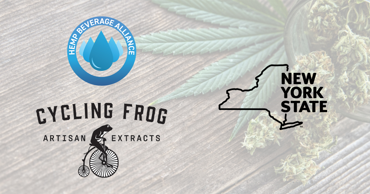 Cycling Frog and the Hemp Beverage Alliance Fight Against NY State Hemp Regulations 