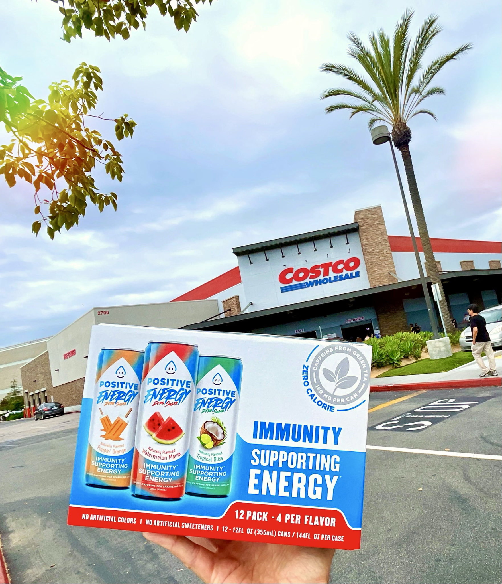 Positive Beverage Partners With Costco