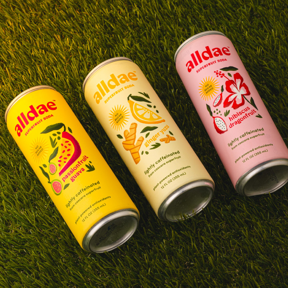 Alldae Superfruit Soda