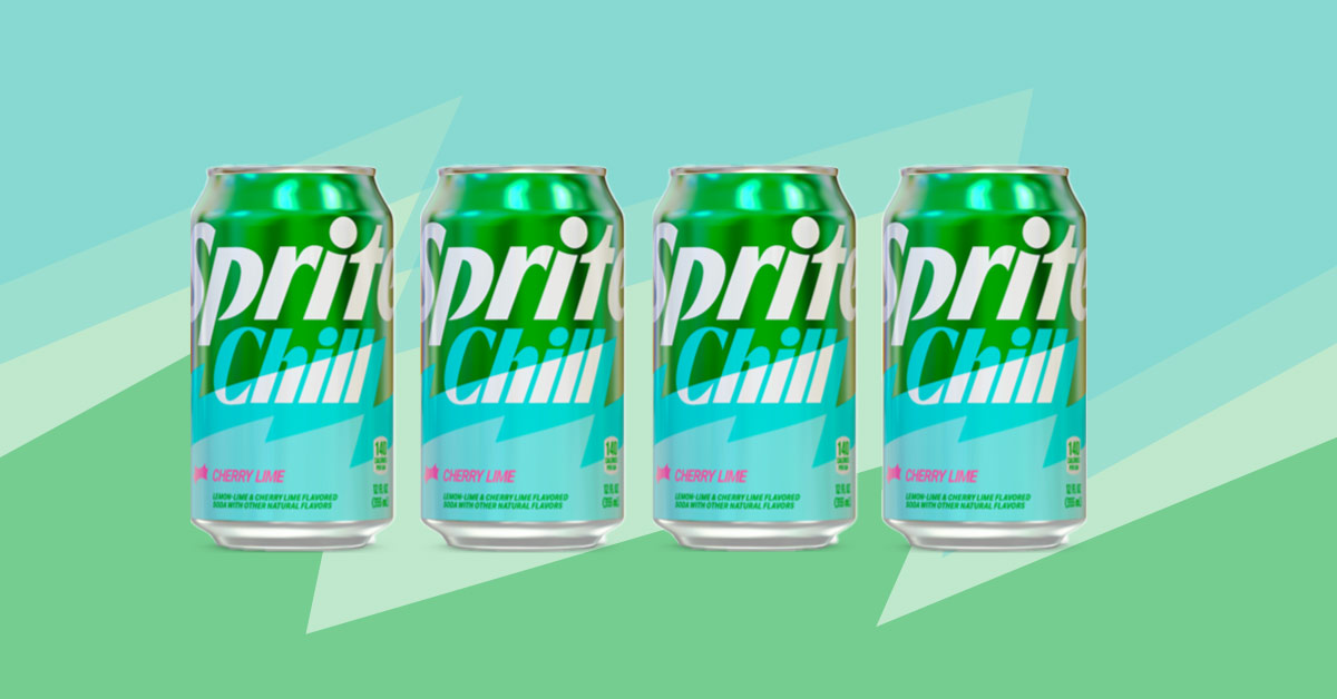 Sprite Chill, available in regular and Zero Sugar, promises to be the "coldest Sprite ever" thanks to a cooling agent that leaves a lingering cold sensation at the back of your throat. 