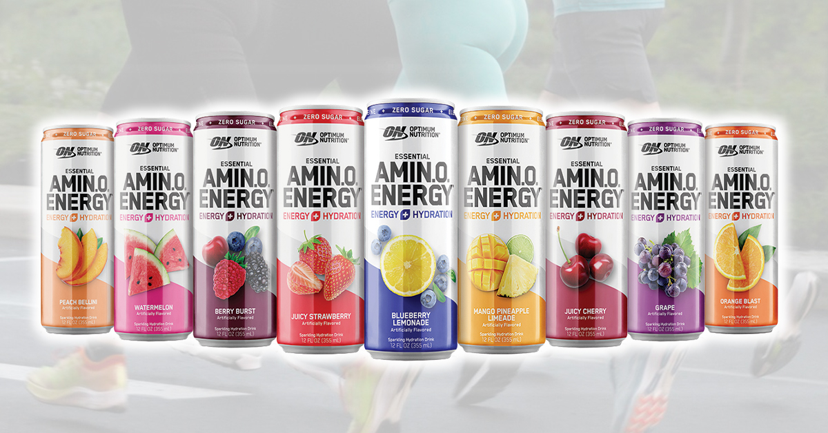 Optimum Nutrition Rebrands Amin.O Energy Drink