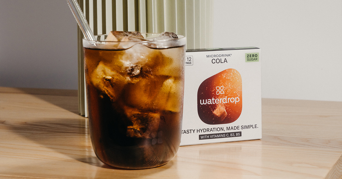 Waterdrop Cola
