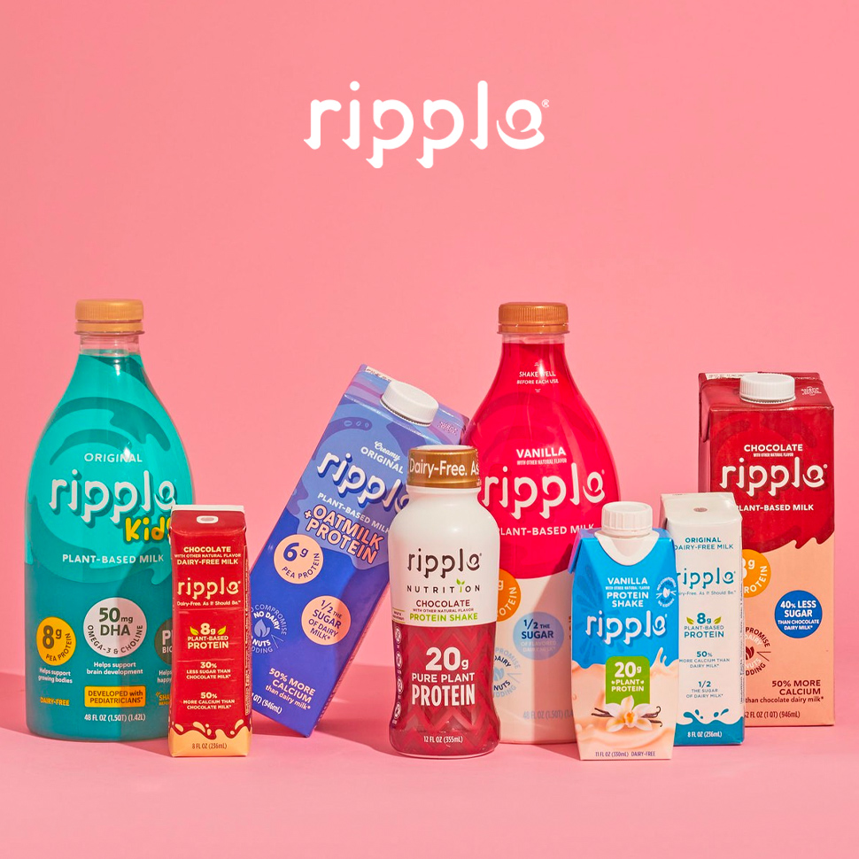 Ripple Foods Raises $17M, Names O’Grady as CEO
