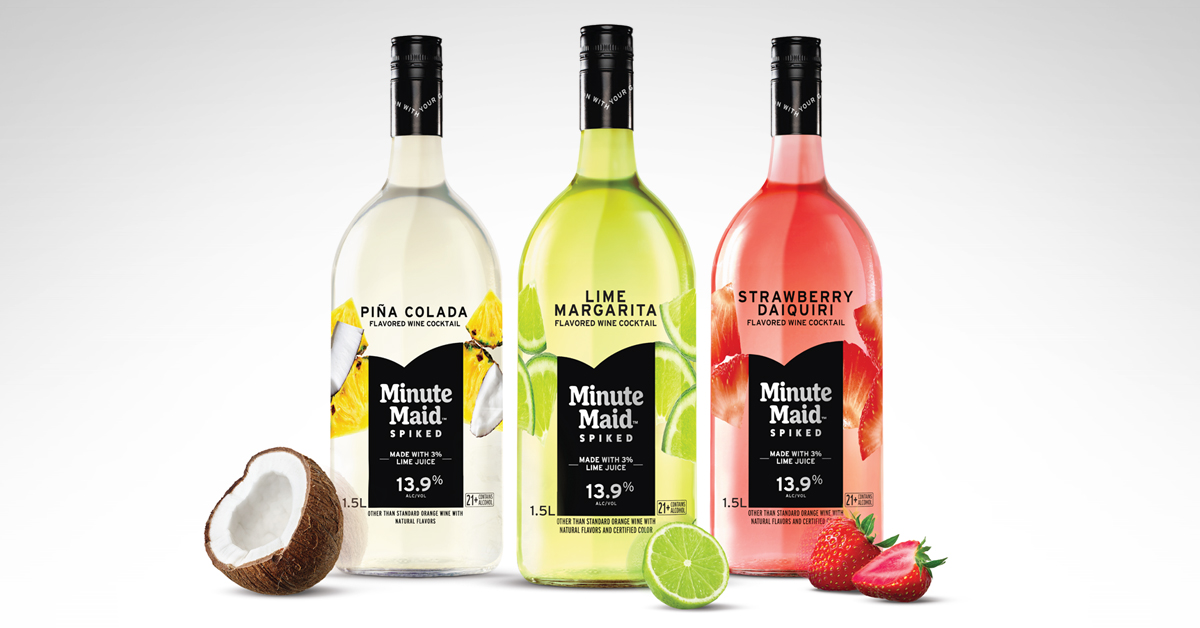 Coca-Cola’s Red Tree Beverages Brings More Juice To Bev-Alc Category with Minute Maid Spiked
