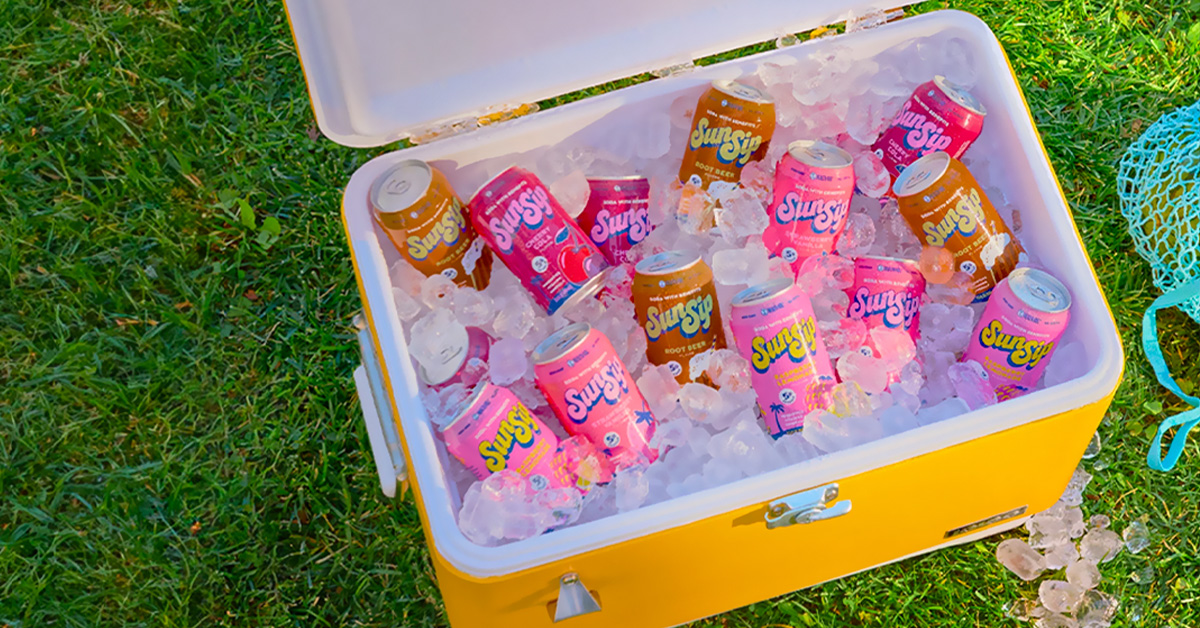 Health-Ade Takes Second Swing at Prebiotic Soda with SunSip