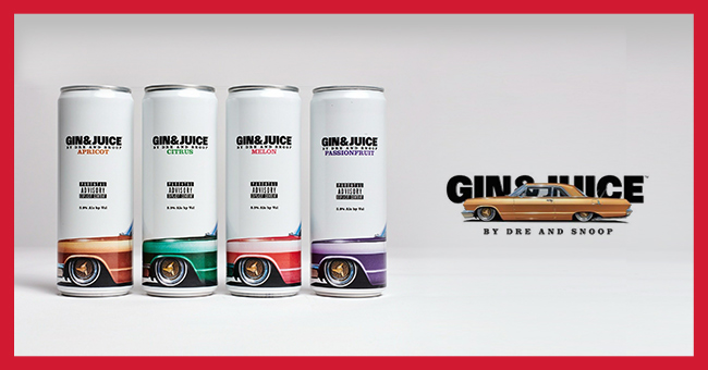 Snoop Dogg and Dr.Dre Launch Gin & Juice RTD