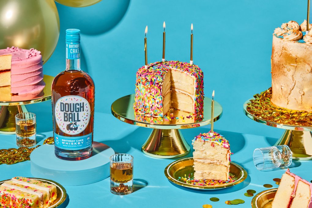 Dough Ball Whiskey Launches Newest Flavor Birthday Cake