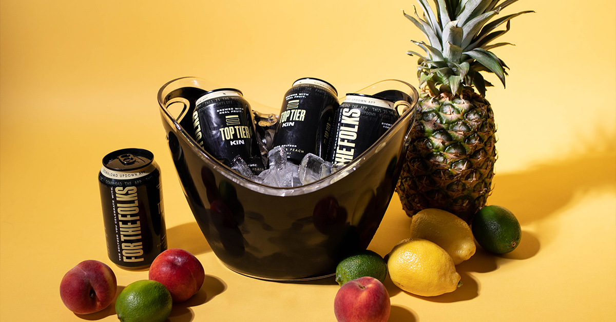 Kin's first FMB variety is a mash-up of four fruits: Pineapple & Peach Lemon & Lime