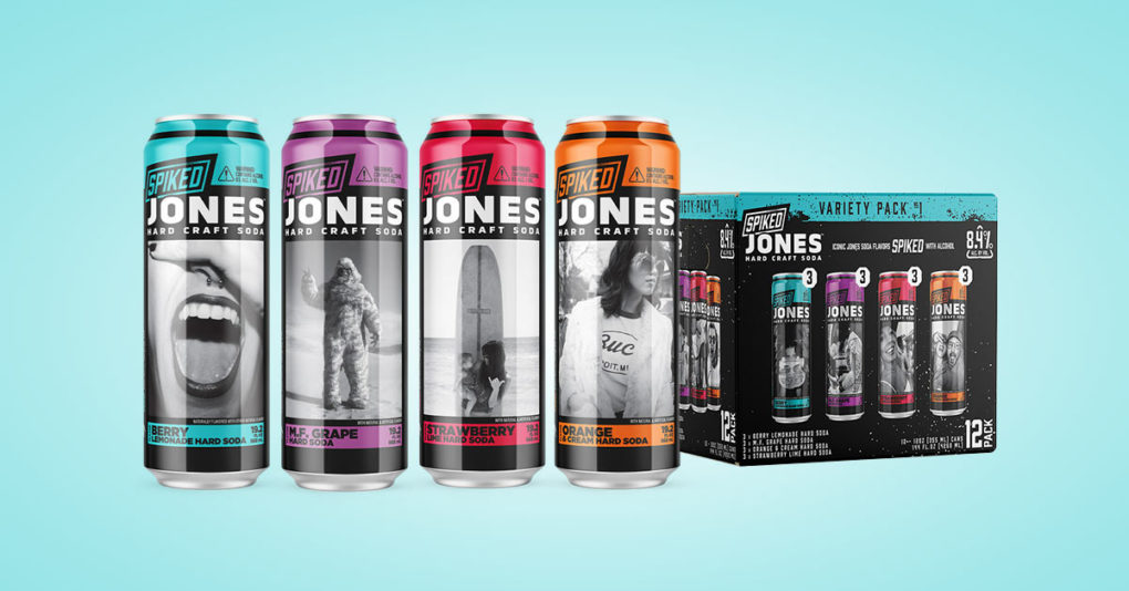 Jones Soda Co Crosses Over into BevAlc with New Spiked Sodas