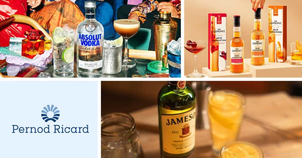 Pernod Ricard Sales Drop -2% As U.S. Double-Digit Declines Persist