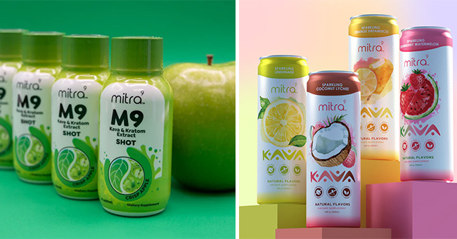 Mitra9 makes kratom and kava beverages in a variety of formats