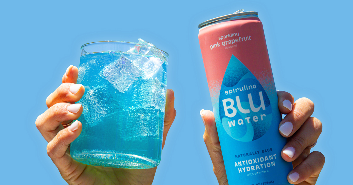 FUL Foods rebrands spirulina beverage BLUwater 